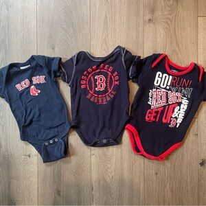 Red Sox onesie bundle